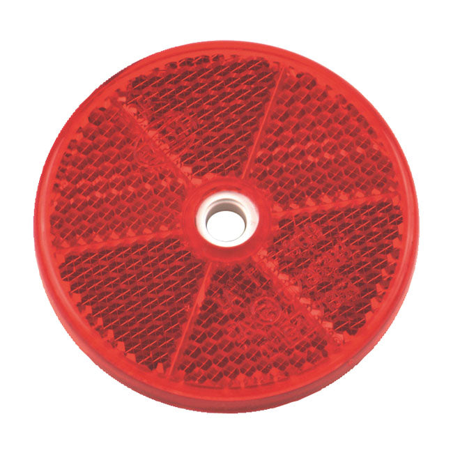 MCS Hella, Reflector. Round. 60 mm Diameter. Red – Universal