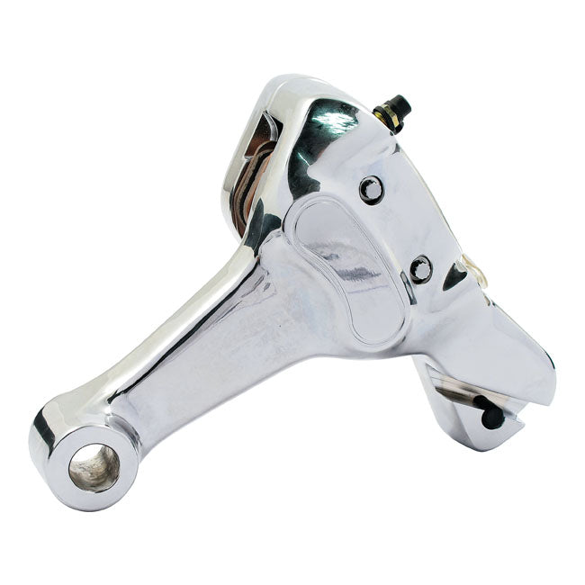 MCS Brake Caliper & Bracket Assembly, Rear. Chrome – 2000–2005 Dyna