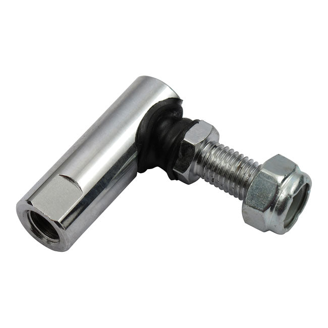 MCS Shifter Rod End, 5/16-24. Chrome – 1986–1999 Softail