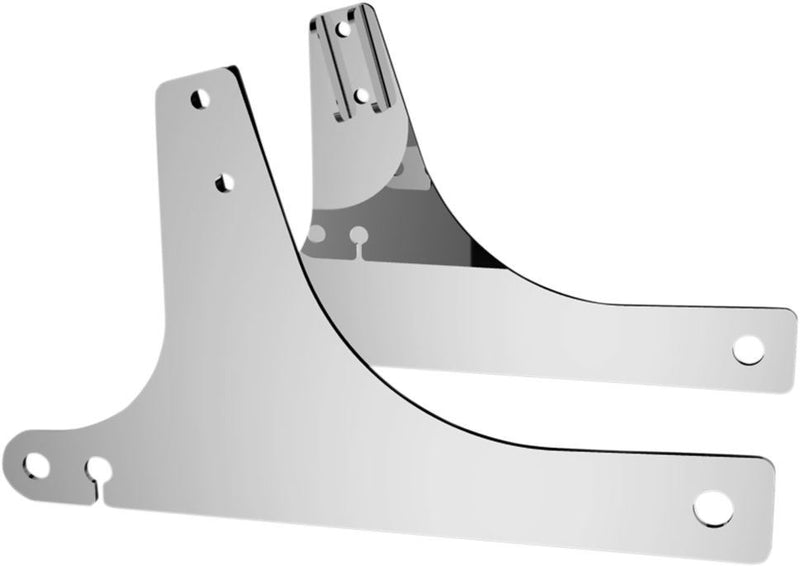Drag Specialties Chrome Sissy Bar Side Brackets - Part #15040049 - Hogparts UK