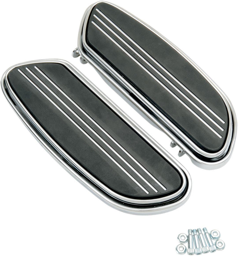 Drag Specialties Floorboard Sweeper Chrome - Part #16210347 - Hogparts UK