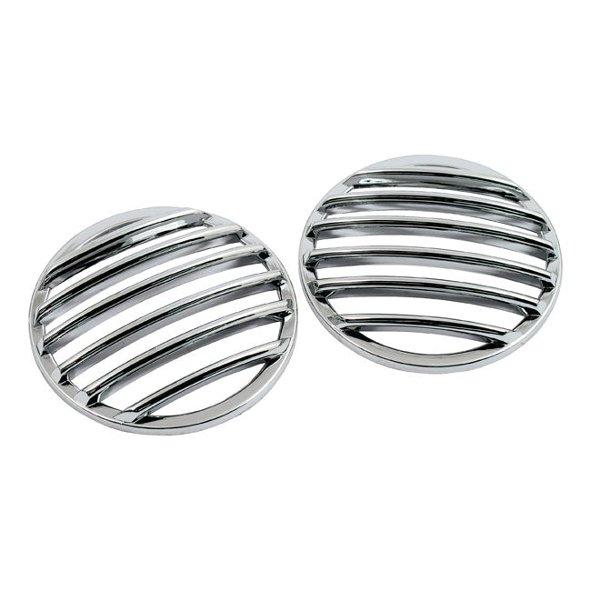 MCS FL Turn Signal Lens Grill. Chrome – 1986–2017 FLST Softail; 1986–2023…