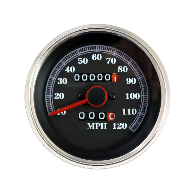 MCS Speedometer 120 Mph Face – 1984–1994 FX; FXR; XL Sportster with…