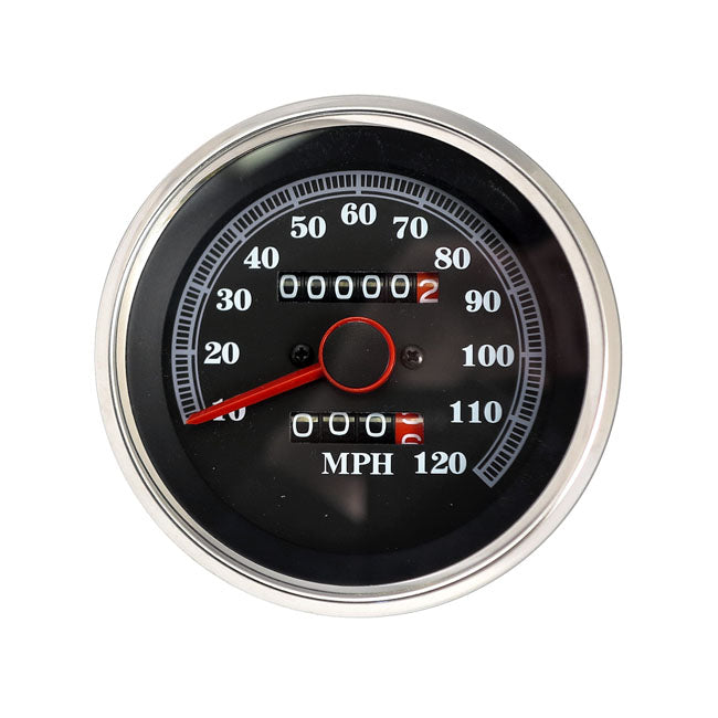 MCS Speedometer 120 Mph Face – 1984–1994 FX; FXR; XL Sportster with…