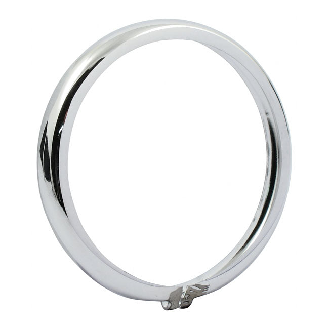 MCS Bates Style Headlamp Trim Ring. 4-1/2". Chrome