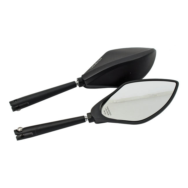 MCS Torezzo Mirror Set. Black