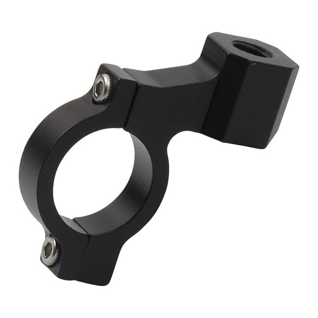 MCS CNC Mirror Clamp 10 mm Threaded. Black – Universal for 1" / 25.4 mm Diameter…