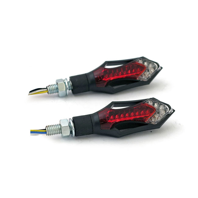 MCS Hatch, LED Turn Signal / Taillight Combo. Red Lens