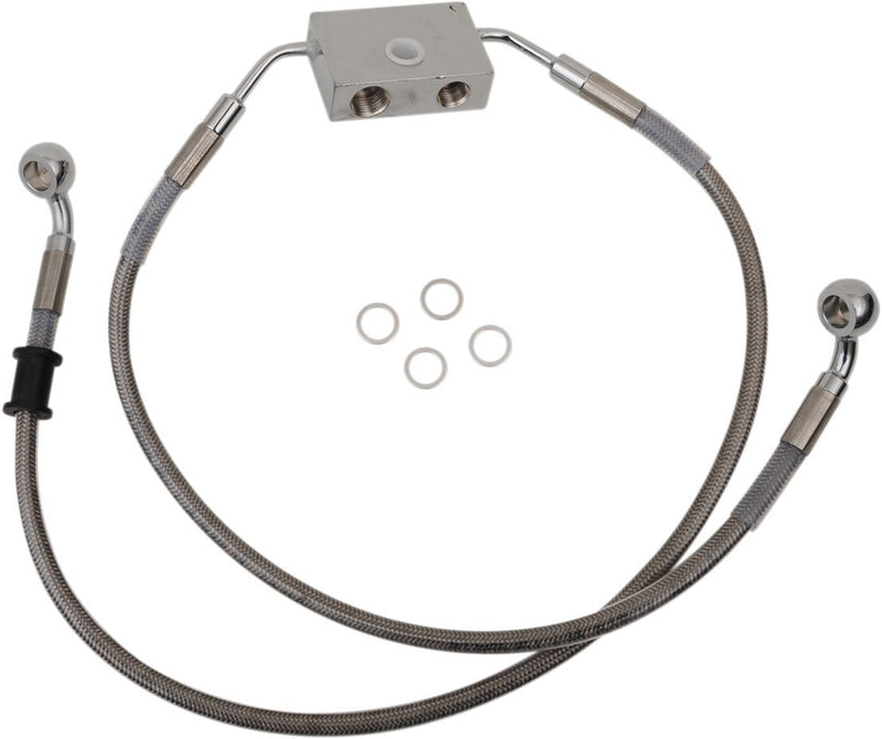 Drag Specialties Frt Brake Line Xl Ss - Part #17415300 - Hogparts UK