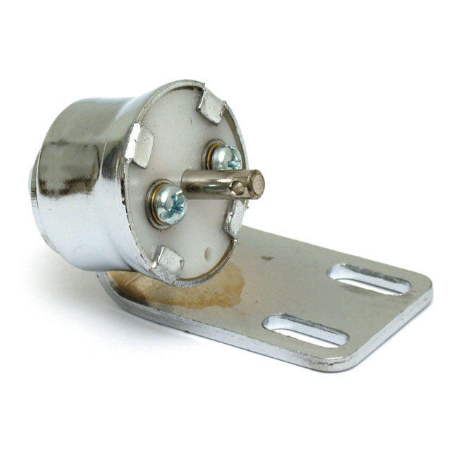 MCS Mechanical Brake Light Switch, Rear. Chrome – 1975–1976 XL Sportster
