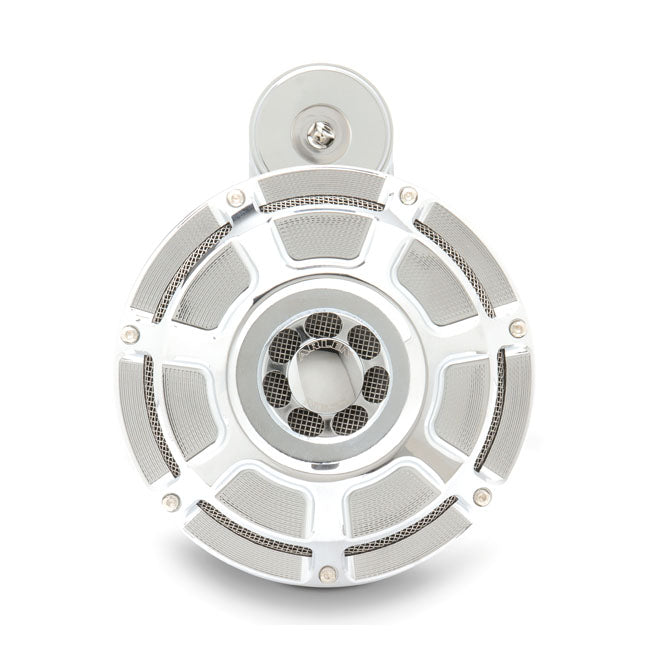 Arlen Ness Billet Horn Kit, Beveled. Chrome – Universal