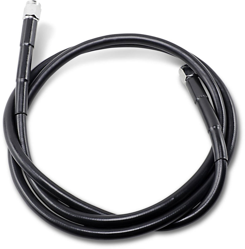 Drag Specialties Universal Brake Line Black Vinyl Coated Stainless Steel Dot An-3 50" - Part #17412729 - Hogparts UK