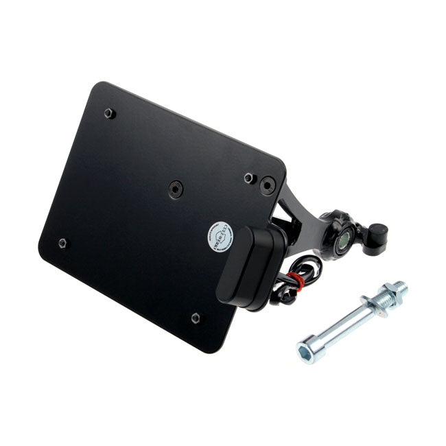 Cult-Werk Side Mount Licence Plate Bracket. Switzerland – 1957–2022 XL Sportster