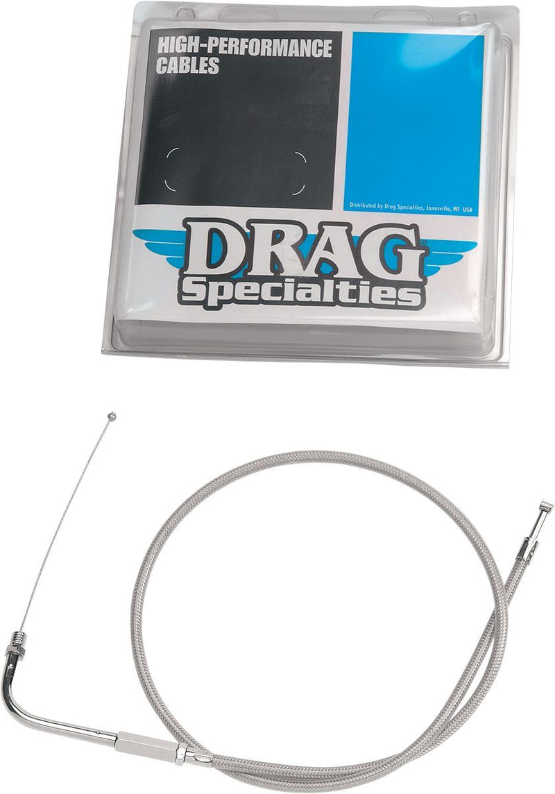 Drag Specialties Throttle Cable Stainless Steel 38" - Part #06500312 - Hogparts UK
