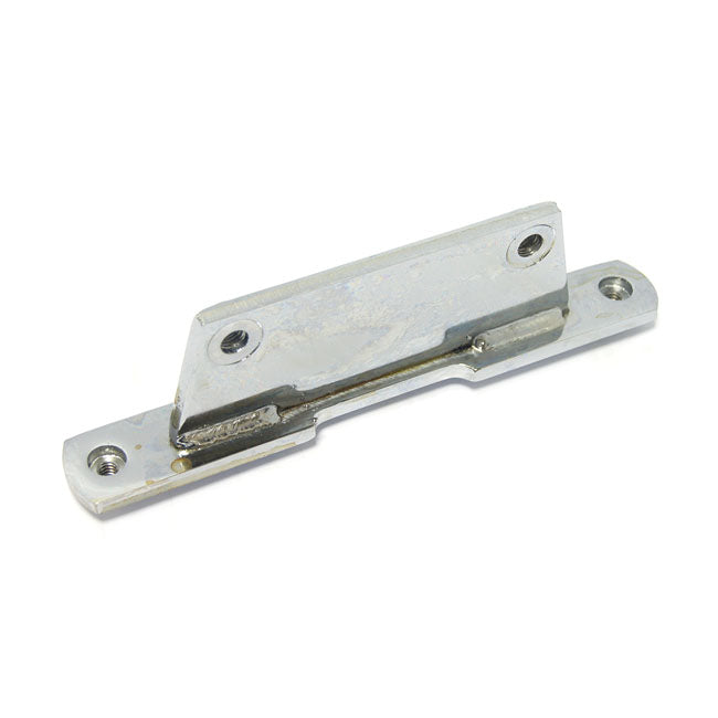 MCS Oil Tank Mount Bracket. Rear. Chrome – 1984–1999 Softail Oil Tank