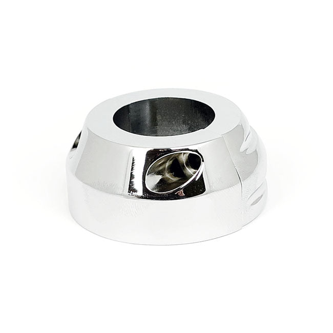MCS Custom Throttle Clamp. E-Throttle. Chrome – 2008–2025 H-D with E-Throttle