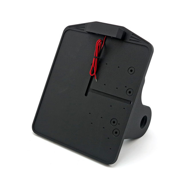 Cpv Side Mount Licence Plate Bracket. Black Powder Coated – 2008–2017 Softail