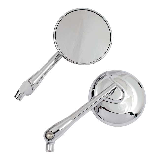 MCS Round, Rotatable Stem Mirror Set – Metric Adapter Required: K1411…