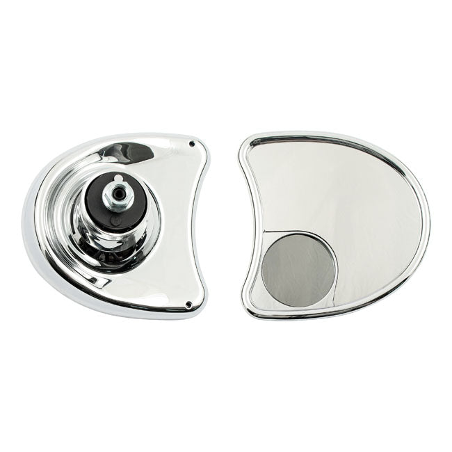 MCS Touring Fairing Mount Mirror Kit. Dual Vision, Chrome – 1996–2013 Electra Glides; 2006–2013…