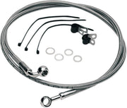 Drag Specialties Front Brake Line Stainless Steel - Part #12042740 - Hogparts UK