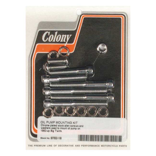 Colony Oil Pump Mount Kit Allen – 1992–1999 Big Twin