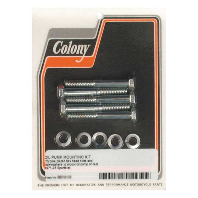 Colony Oil Pump Mount Kit OEM Style – L1971–1976 XL Sportster