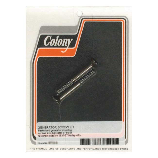 Colony Generator Mount Kit. Black. OEM Style – 1937–1957 45" Flathead