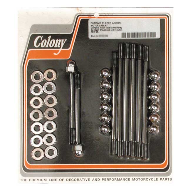 Colony Crankcase Bolt Kit – 1979–1995 Big Twin