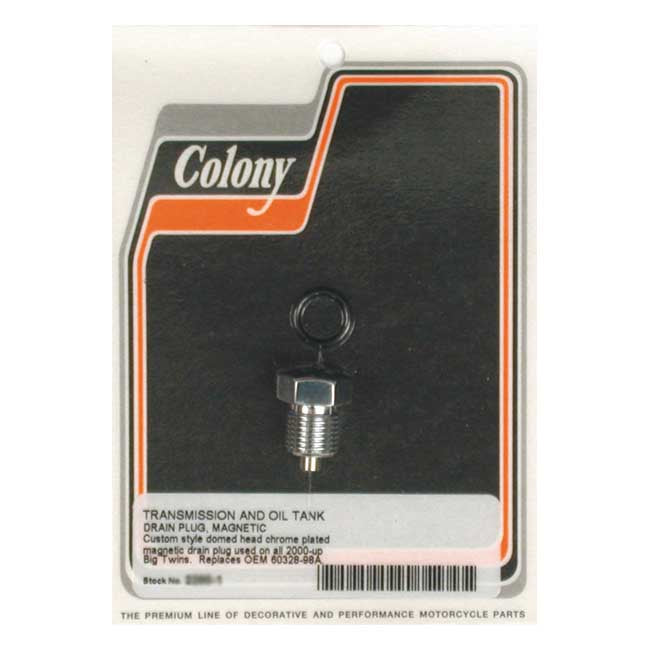 Colony Oil Drain Plug. Magnetic – Oil Tank: 2000–2017 Softail(1).…