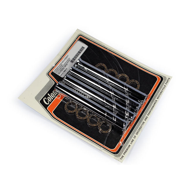 Colony 57-E79 XL Lower Pushrod Cover Kit. Chrome – 57-E79 XL Sportster