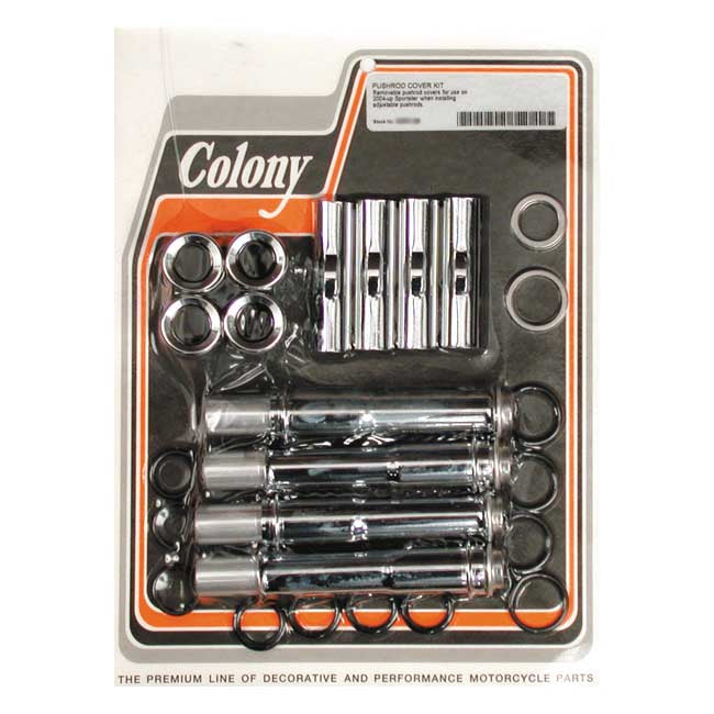 Colony XL Multiple-Parts Pushrod Cover Conversion Kit – 2004–2022 XL Sportster; 2008–2012…