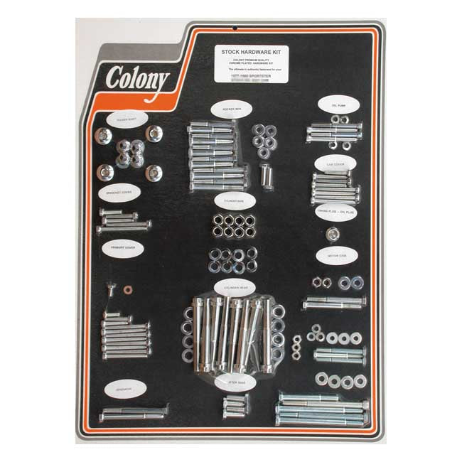 Colony Motor Screw Set – 1977–1980 XL Sportster