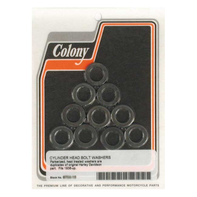 Colony Head Bolt Washer Set – 1936–1984 Ohv Big Twin