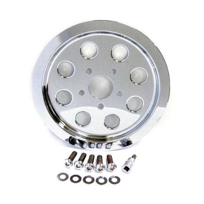 MCS Pulley Cover, Holes (61t) – 1991–1999 XL Sportster