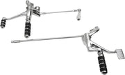 Drag Specialties Chrome Extended Forward Controls 2" - Part #16220488 - Hogparts UK