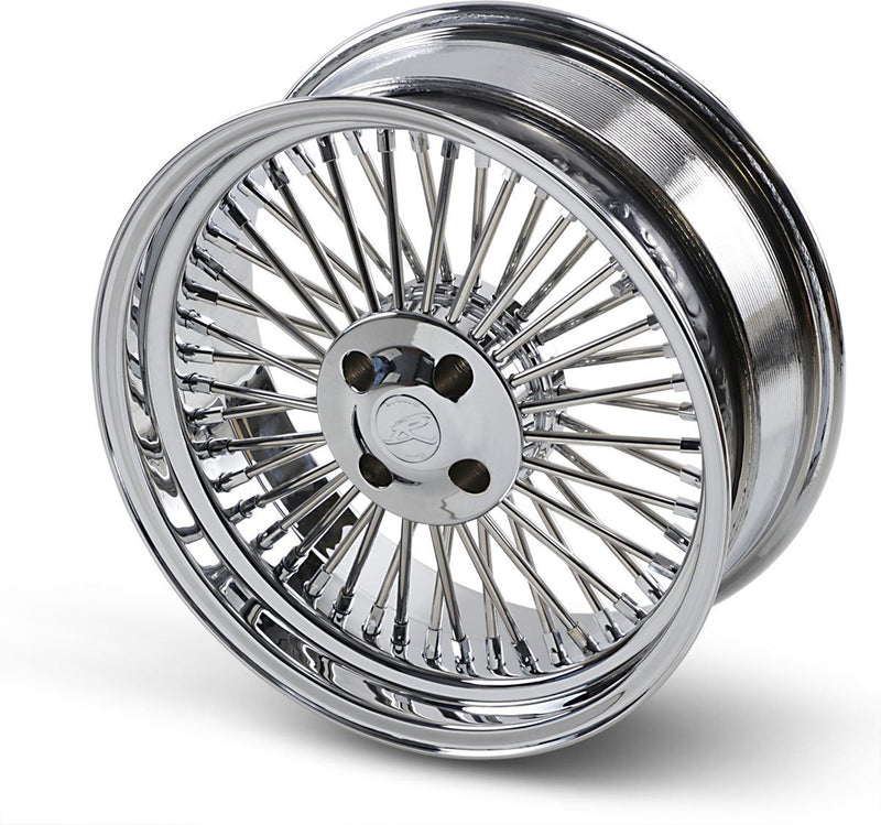 Drag Specialties Rear Wheel 50 Spoke Radial 18"X7" Chrome - Part #02040433 - Hogparts UK