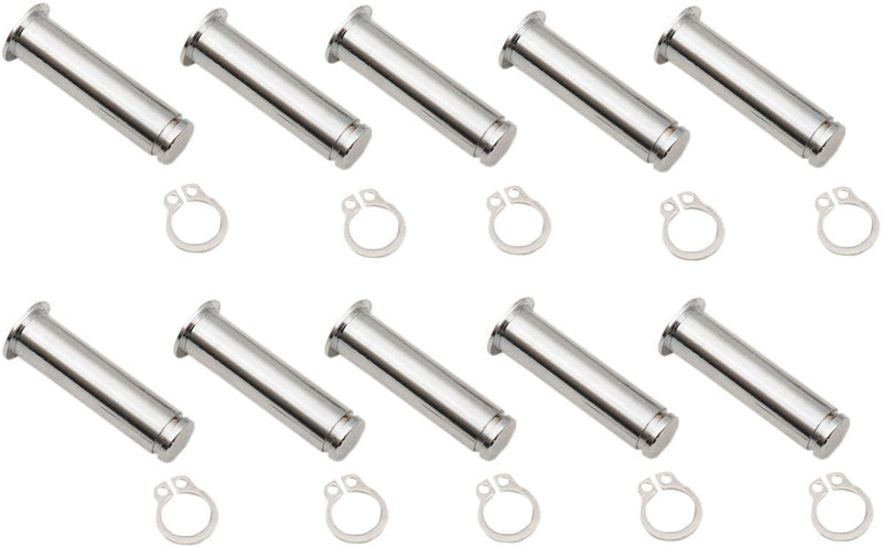 Drag Specialties Pivot Pin/Clip Kits Chrome - Part #06170195 - Hogparts UK