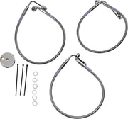 Drag Specialties Front Brake Line Stainless Steel - Part #12042742 - Hogparts UK