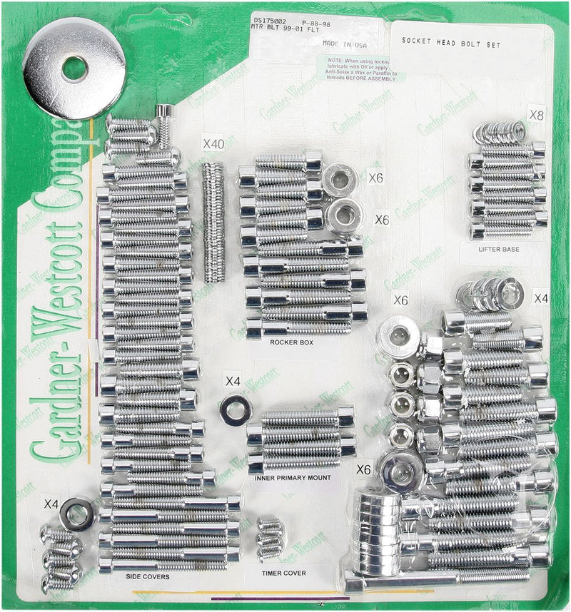 Gardner-Westcott Bolt Kit #P-88-98