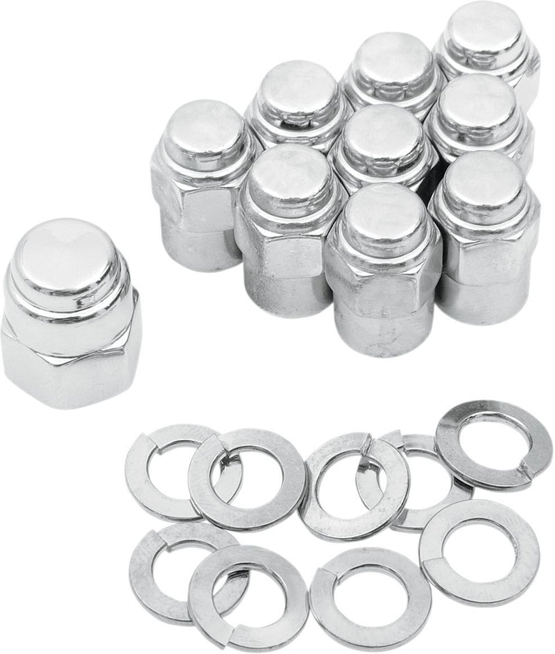 Colony Chrome Cap Nut Kit : Part #DS189859 - Hogparts UK