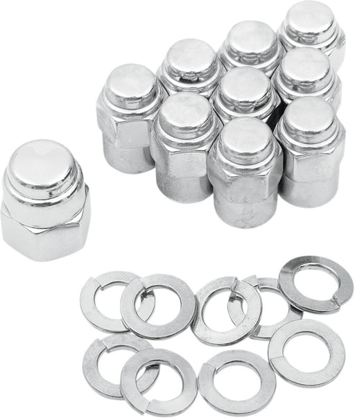 Colony Chrome Cap Nut Kit : Part #DS189859 - Hogparts UK