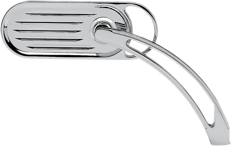Arlen Ness Chrome Mirror - Each, Side View
