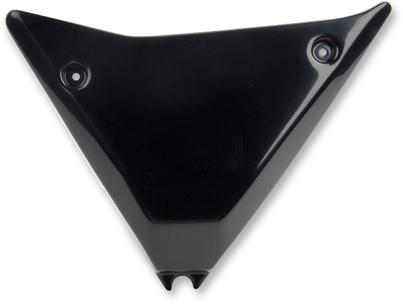Arlen Ness Custom Side Covers - Frame, Smooth, ABS Plastic - Black for Harley-Davidson FXR 1982-2000