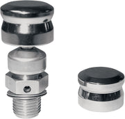 Drag Specialties Compression Release Caps Chrome - Part #09500101 - Hogparts UK