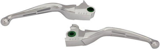 Drag Specialties Lever Set Slotted Wide Blade Chrome - Part #06141132 - Hogparts UK