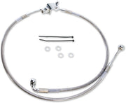 Drag Specialties Brake Line Stainless Steel Clear Coated Rear Oem Length - Part #17413849 - Hogparts UK