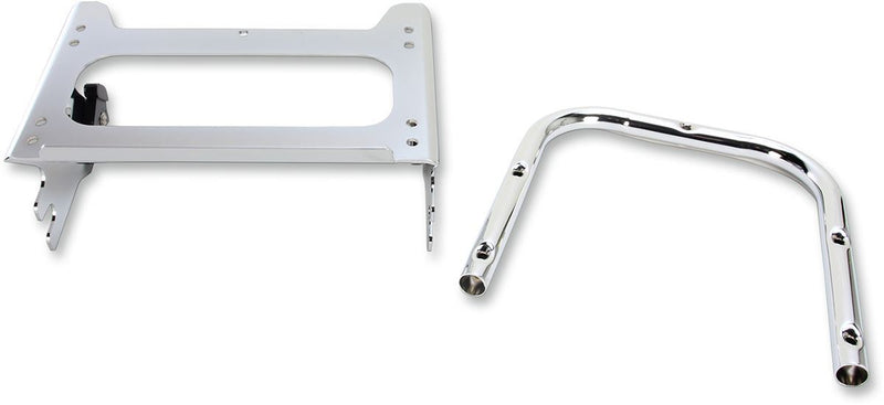 Drag Specialties Rack Quick Detach Tour Box Mount Chrome - Part #15100240 - Hogparts UK