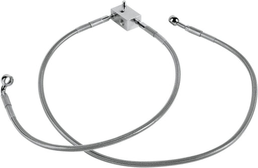 Drag Specialties Rear Brake Line Stainless Steel - Part #12042744 - Hogparts UK