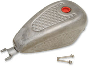 Drag Specialties Tank Gas Custom 3 Gallon Diamond Pattern Raw - Part #07010836 - Hogparts UK