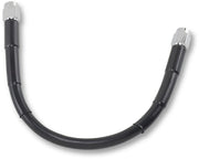 Drag Specialties Universal Brake Line Black Vinyl Coated Stainless Steel Dot An-3 10" - Part #17412701 - Hogparts UK